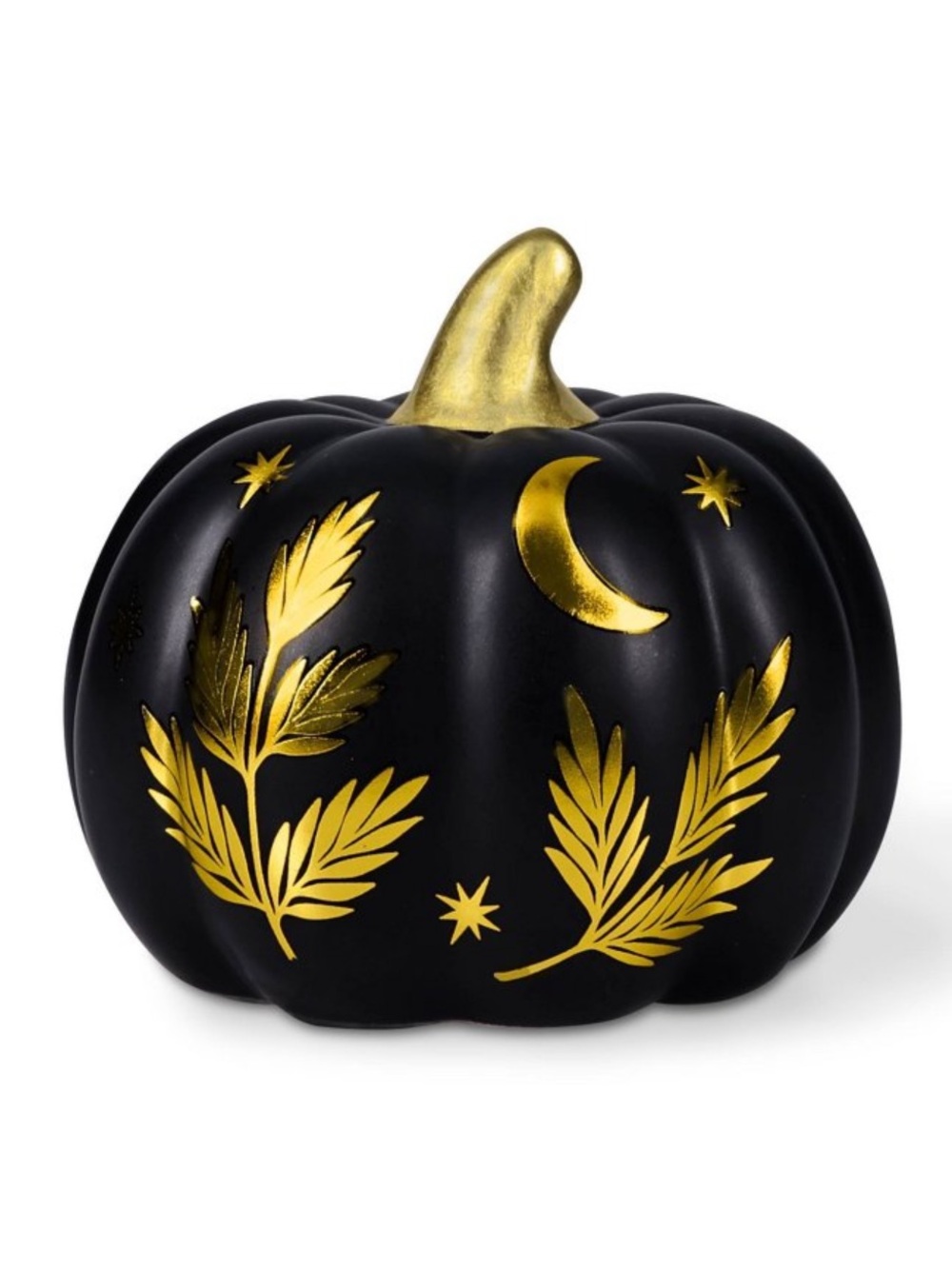 Black and Gold Decorative Pumpkin - Target Bullseye Playground Holiday Accent